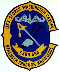 Insignia of the USS George Washington Carver, ...
