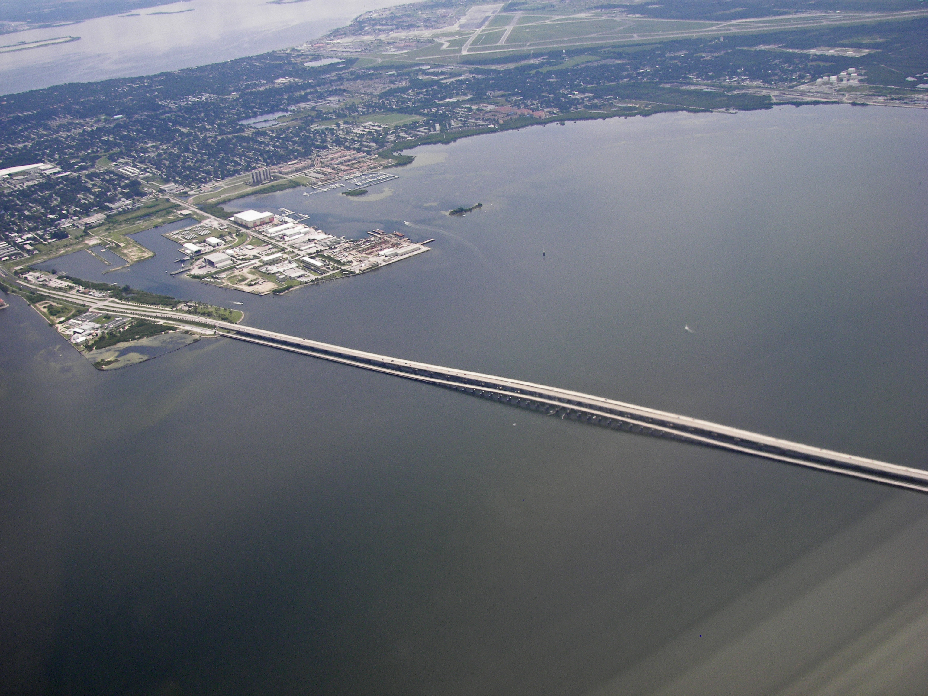 Operation Jade Helm Aerial_view_of_South_Tampa,_MacDill_AFB_and_Gandy_bridge_2