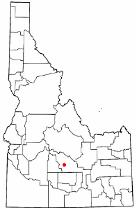 Mapo di Bellevue, Idaho