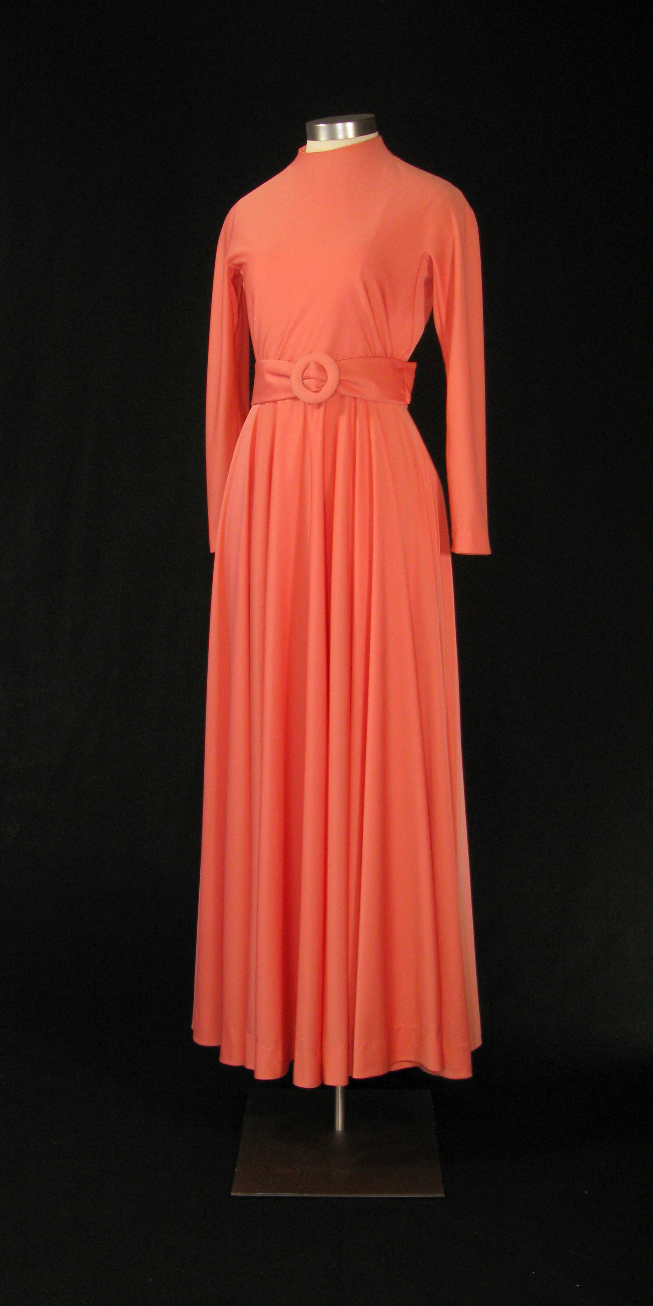 first lady betty ford's watermelon pink gown