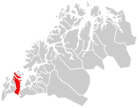 Harstad na mapě
