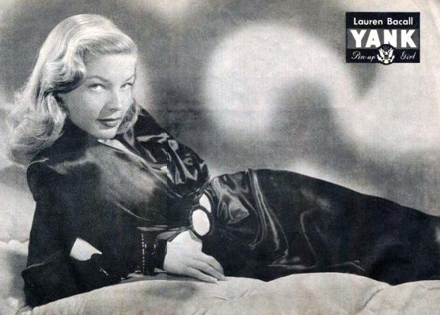 Les années 20 à 70 : photos et vidéos d'époque (partie 2) - Page 19 Lauren_Bacall_-_YankArmyWeekly