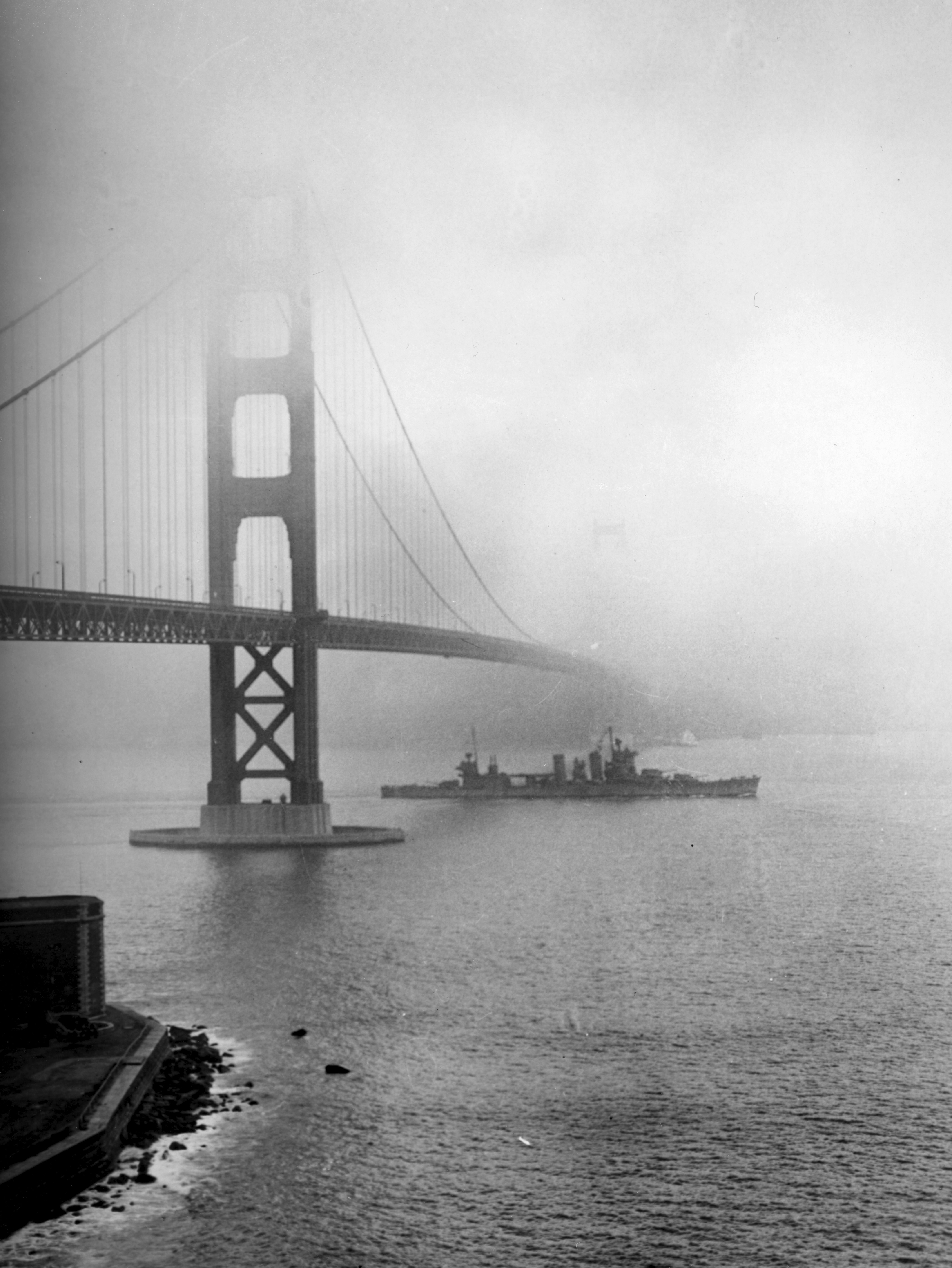 Imagen del puente de San Francisco en la época donde tiene marco la historia.