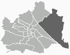 Localisation de Donaustadt