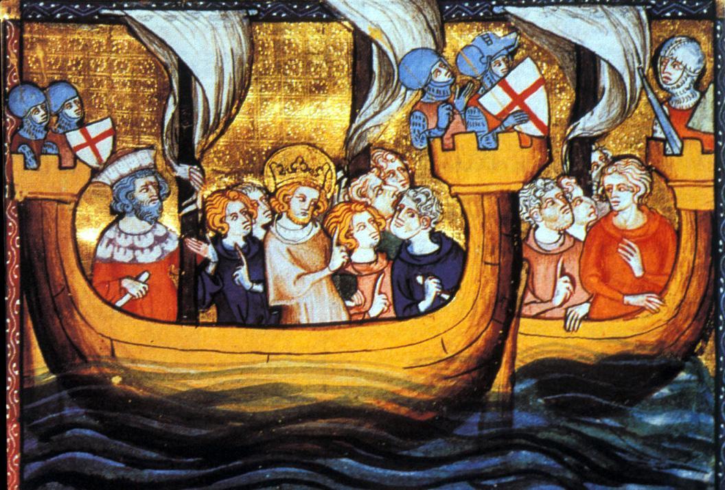 Louis IX led the Crusaders.