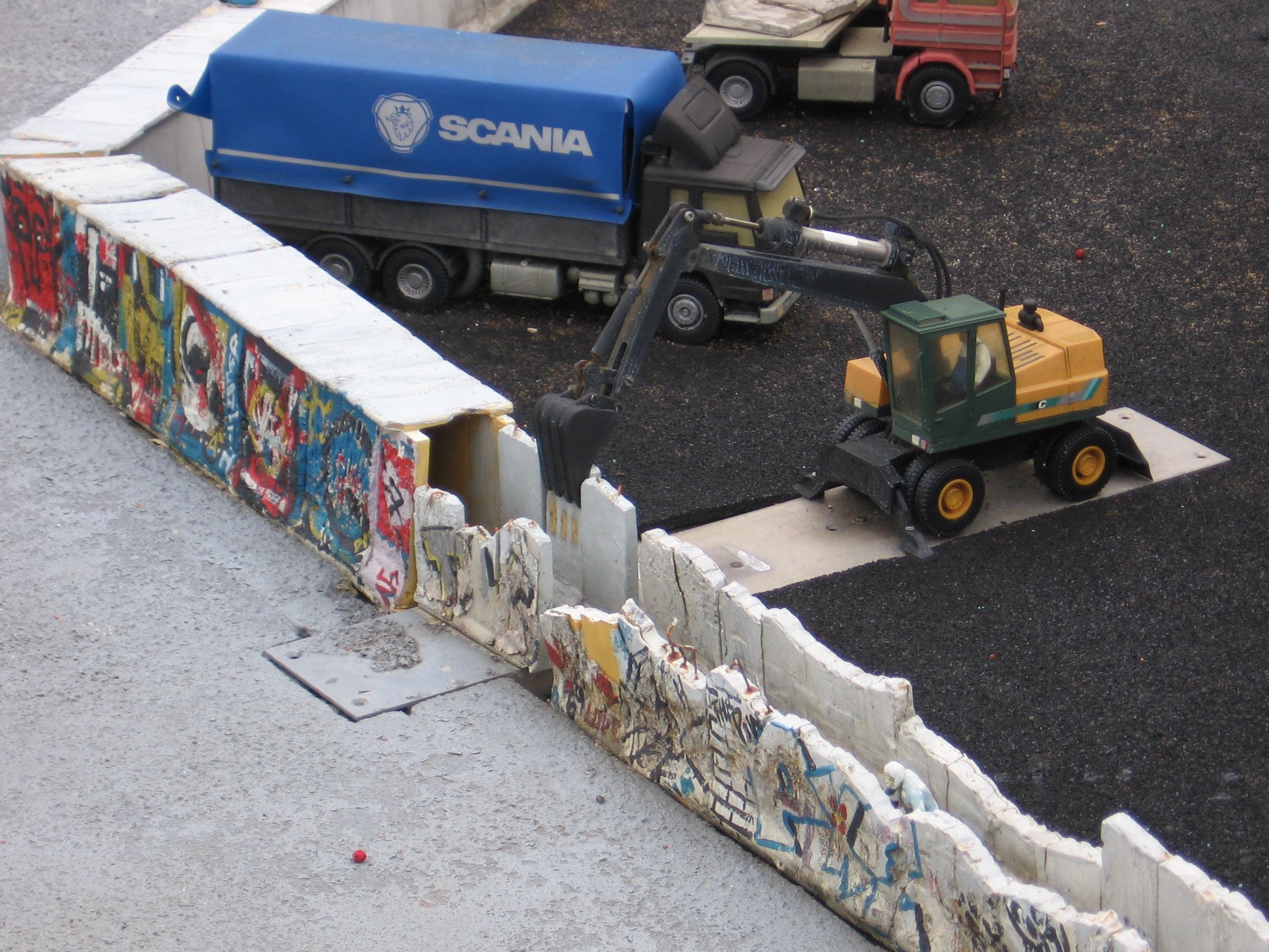 Berlin Wall Model