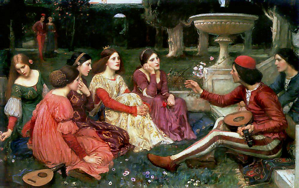 http://upload.wikimedia.org/wikipedia/commons/2/2c/Waterhouse_decameron.jpg