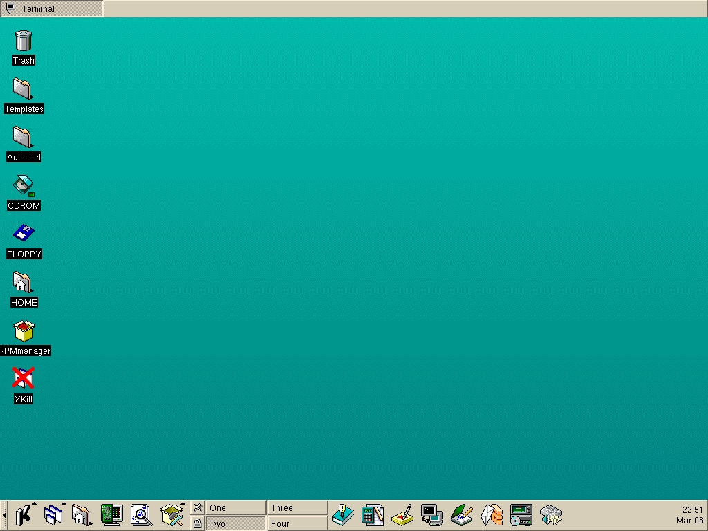  KDE 1.0 Leta 1998