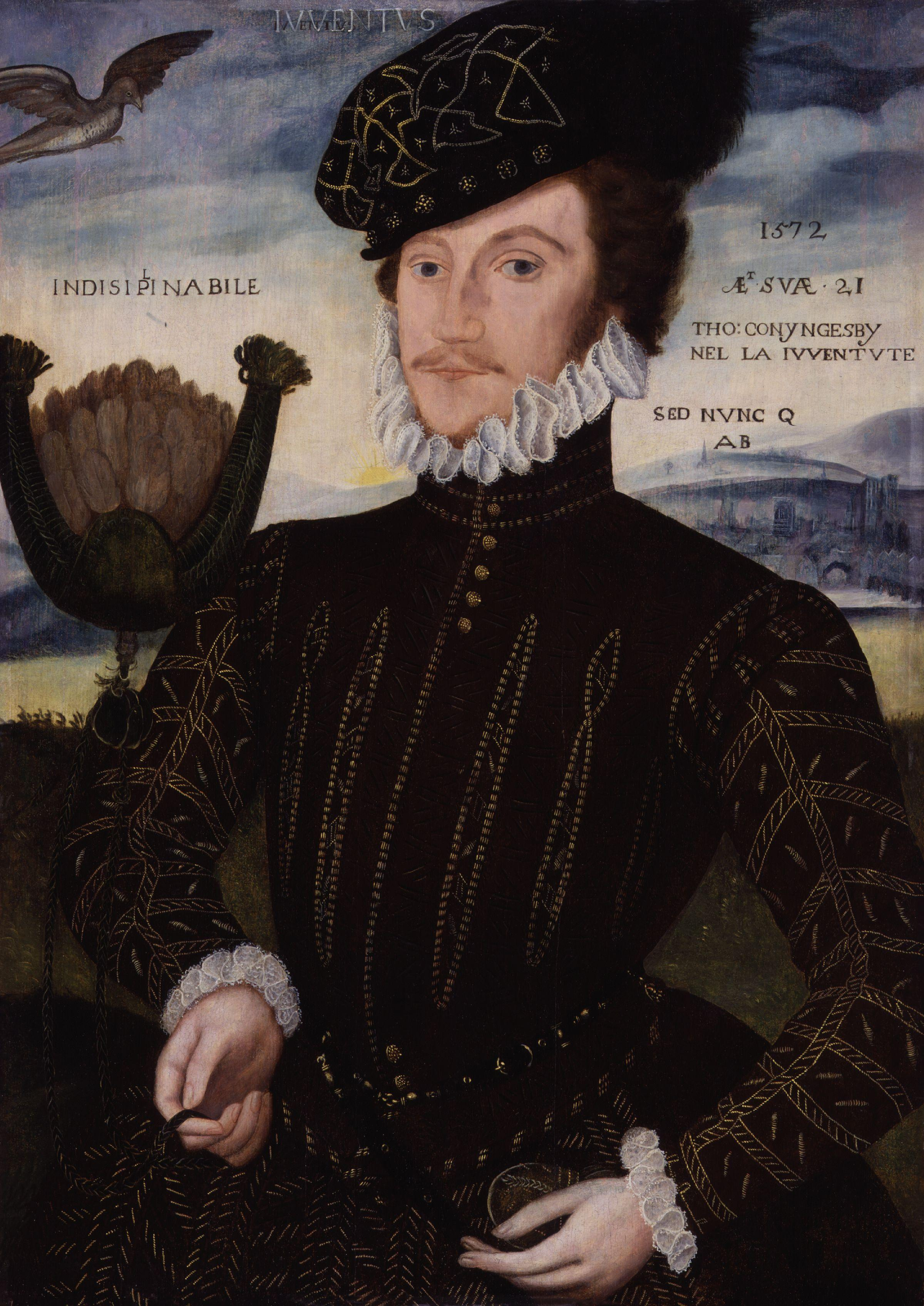 Sir Thomas Coningsby by George Gower, National Portrait Gallery