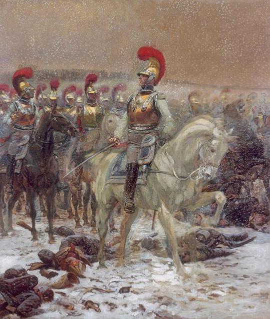 Carabiniers-à-Cheval during the Russian Campaign.