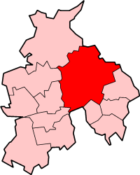 Borough di Ribble Valley – Mappa