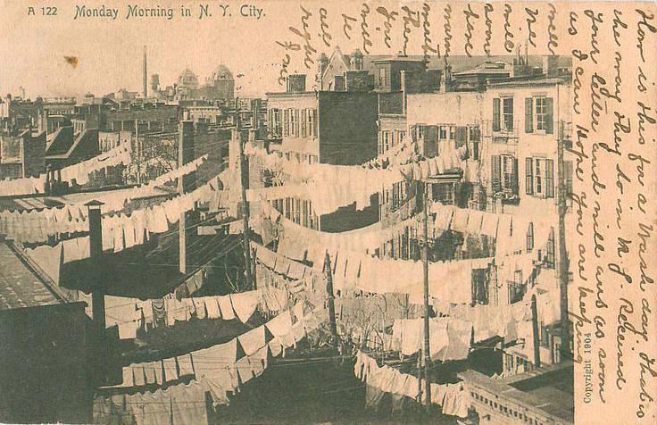 Monday Morning Postcard In NewYorkCity, 1907