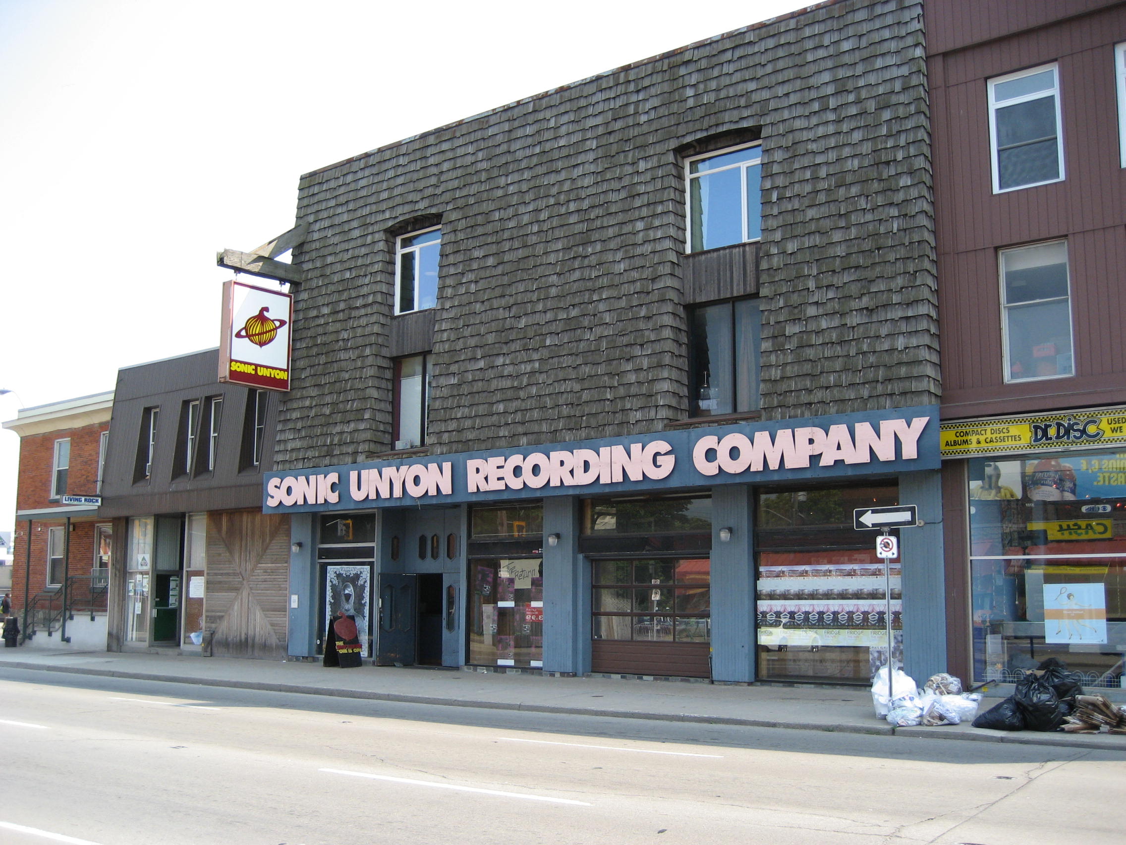 Sonic Unyon label HQ in Hamilton, Ontario