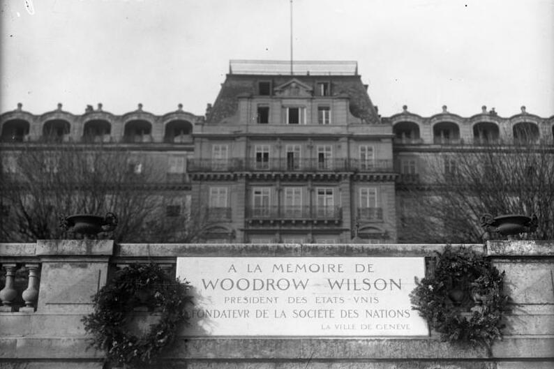 Palacio Wilson (Ginebra)sede de la Sociedad de Naciones hasta 1936 (wikimedia.org)