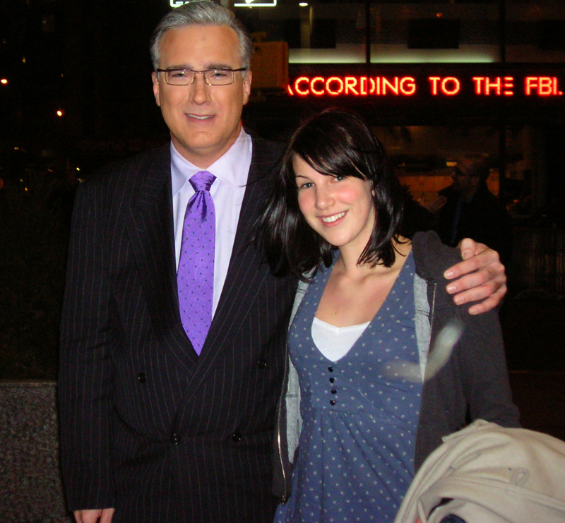 Keith Olbermann met vrouw  