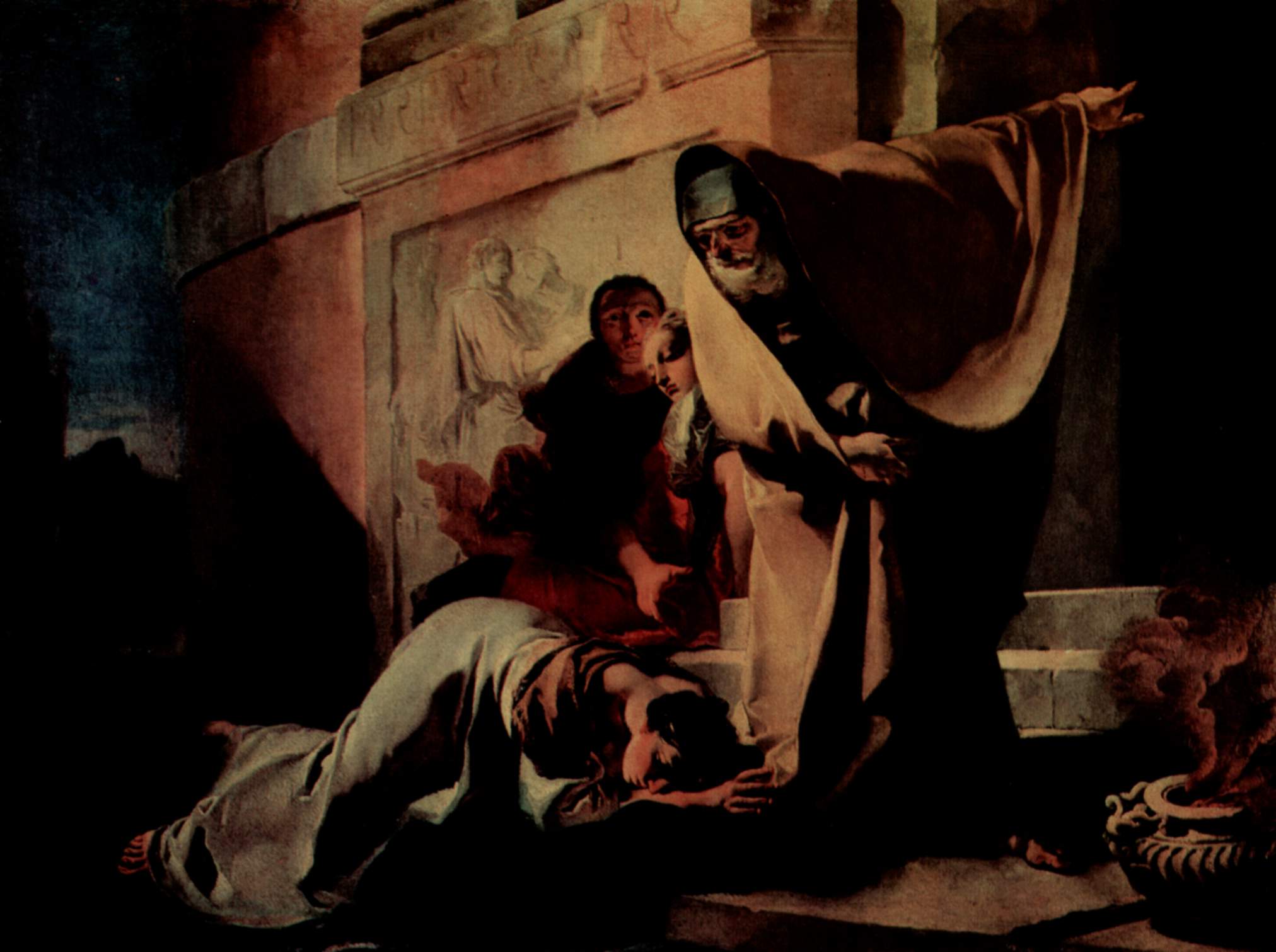 Giambattista Tiepolo, A expulsão de Agar (1719)