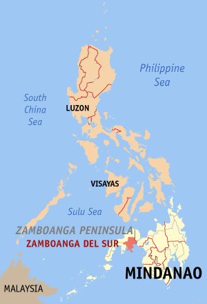 Map Zamboanga