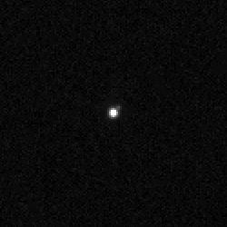2013 FY27とその衛星 （2018年1月15日にハッブル宇宙望遠鏡で撮影）
