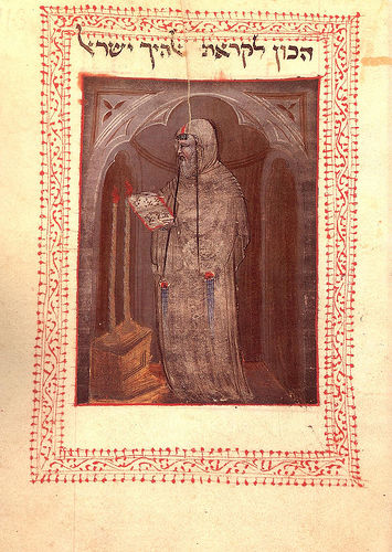 Abramo Abulafia: illustrazione dal suo "Luce dell'Intelletto" (1285)
