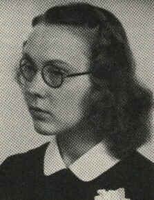 Anna Greta Wide, 1942.