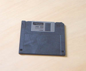 1.44 MB floppy disks can store 1,474,560 bytes...