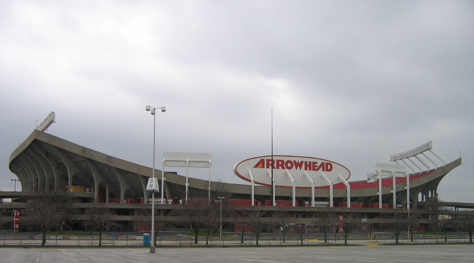 arrowhead stadium sketch