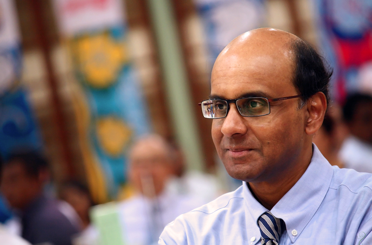 File:Tharman Shanmugaratnam at the official opening of Yuan Ching ...