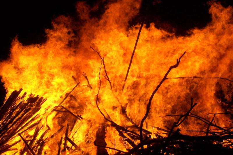 bonfire, courtesy of Wikipedia