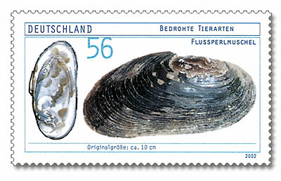 English: Stamp from Deutsche Post AG from 2002...