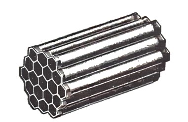 File:Honeycomb radiator tubes.jpg