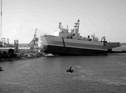 Launch of the U.S. Navy-constructed R/V Kilo M...