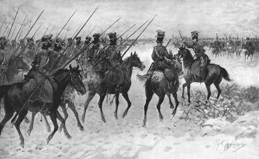  As irregular cavalry, the Cossack horsemen of the Russian steppes were best suited to reconnaissance, scouting and harassing the enemy's flanks and supply lines.