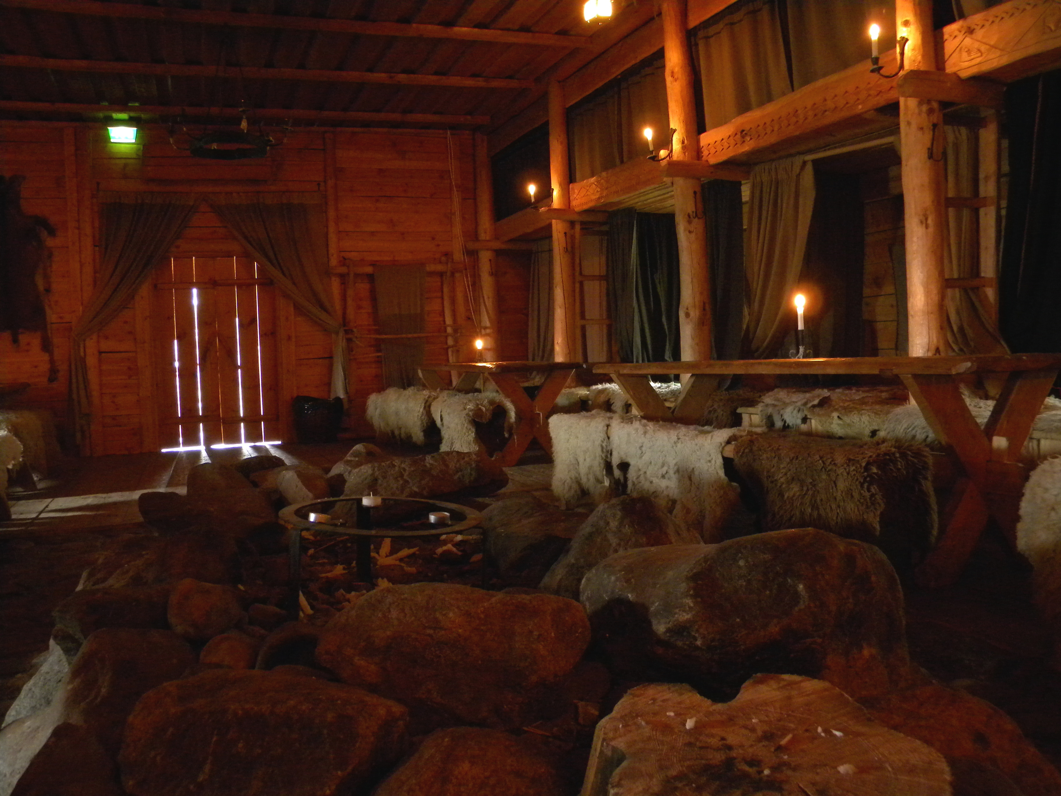 File:Inside Viking House in Rosala Viking Center in Finland.jpg