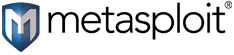 Logo a wordmark.png společnosti Metasploit
