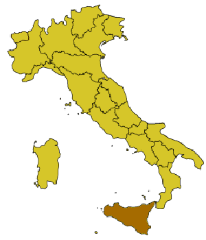 Posizione della frazione sulla mappa dell'Italia