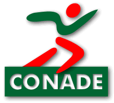 English: CONADE logo