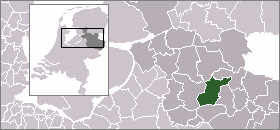 Poziția localității Hellendoorn
