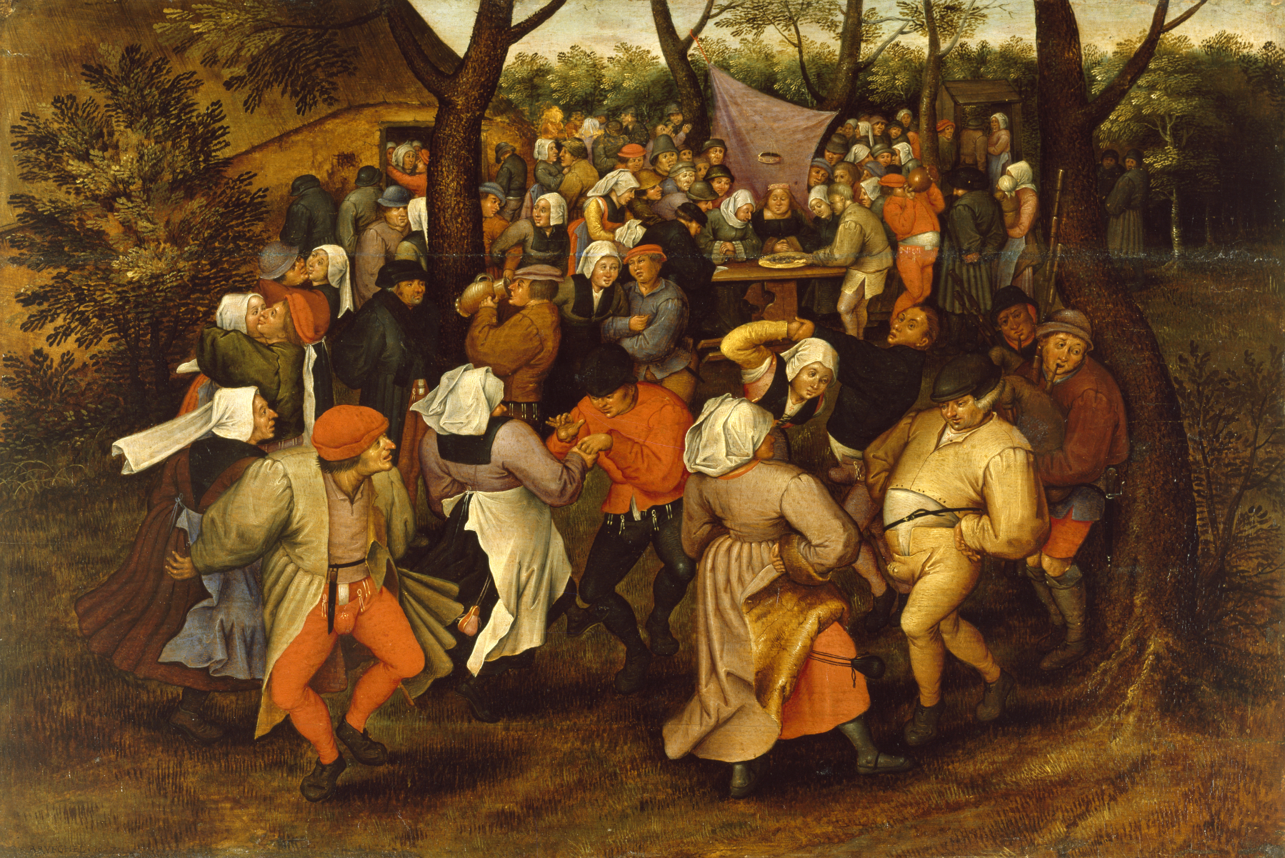 http://upload.wikimedia.org/wikipedia/commons/3/39/Pieter_Bruegel_II_-_Peasant_Wedding_Dance_-_Walters_37364.jpg