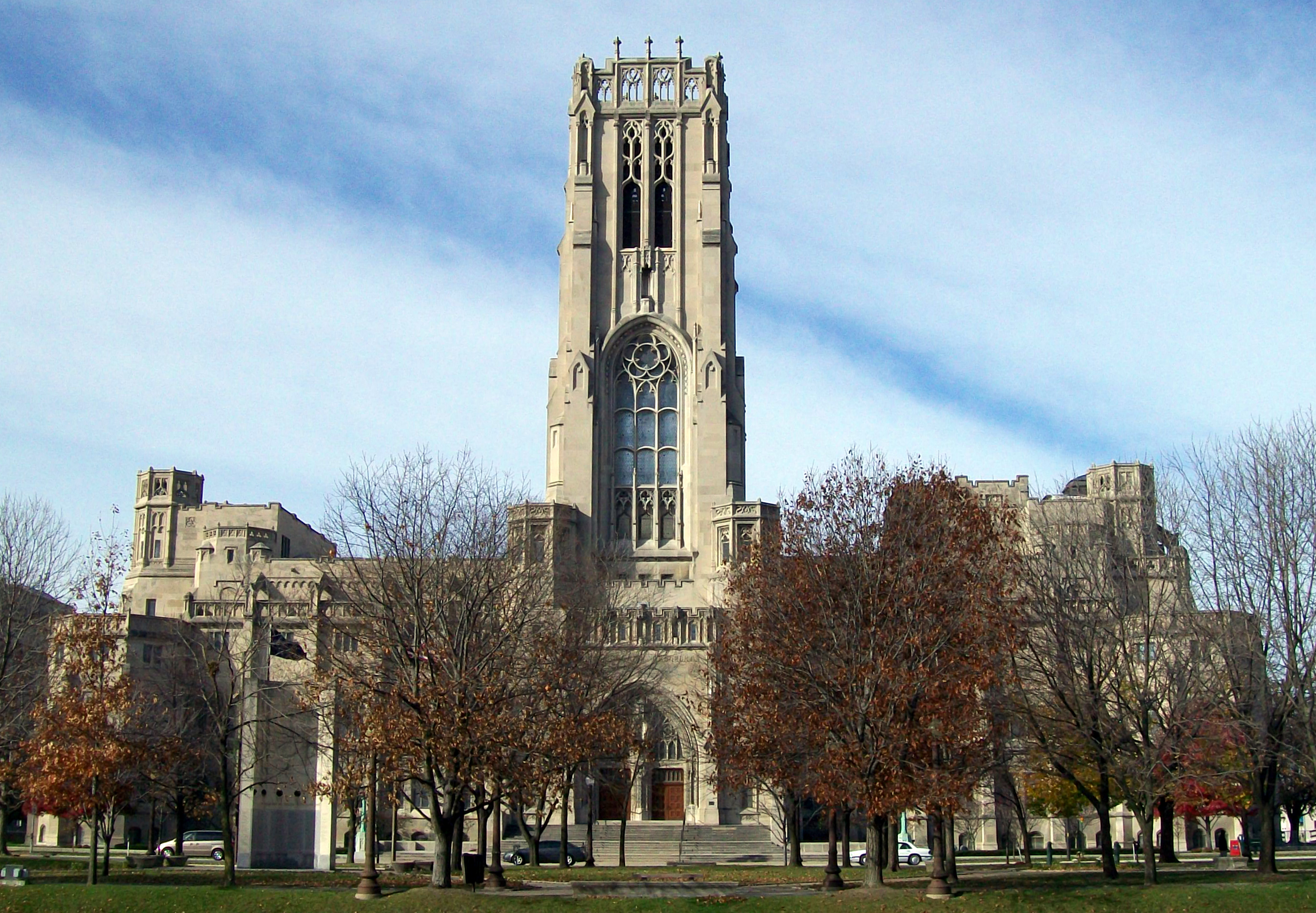 FileScottish Rite Cathedral Indianapolis Indiana, viewed from the