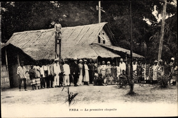 Hinda La première chapelle vers 1910