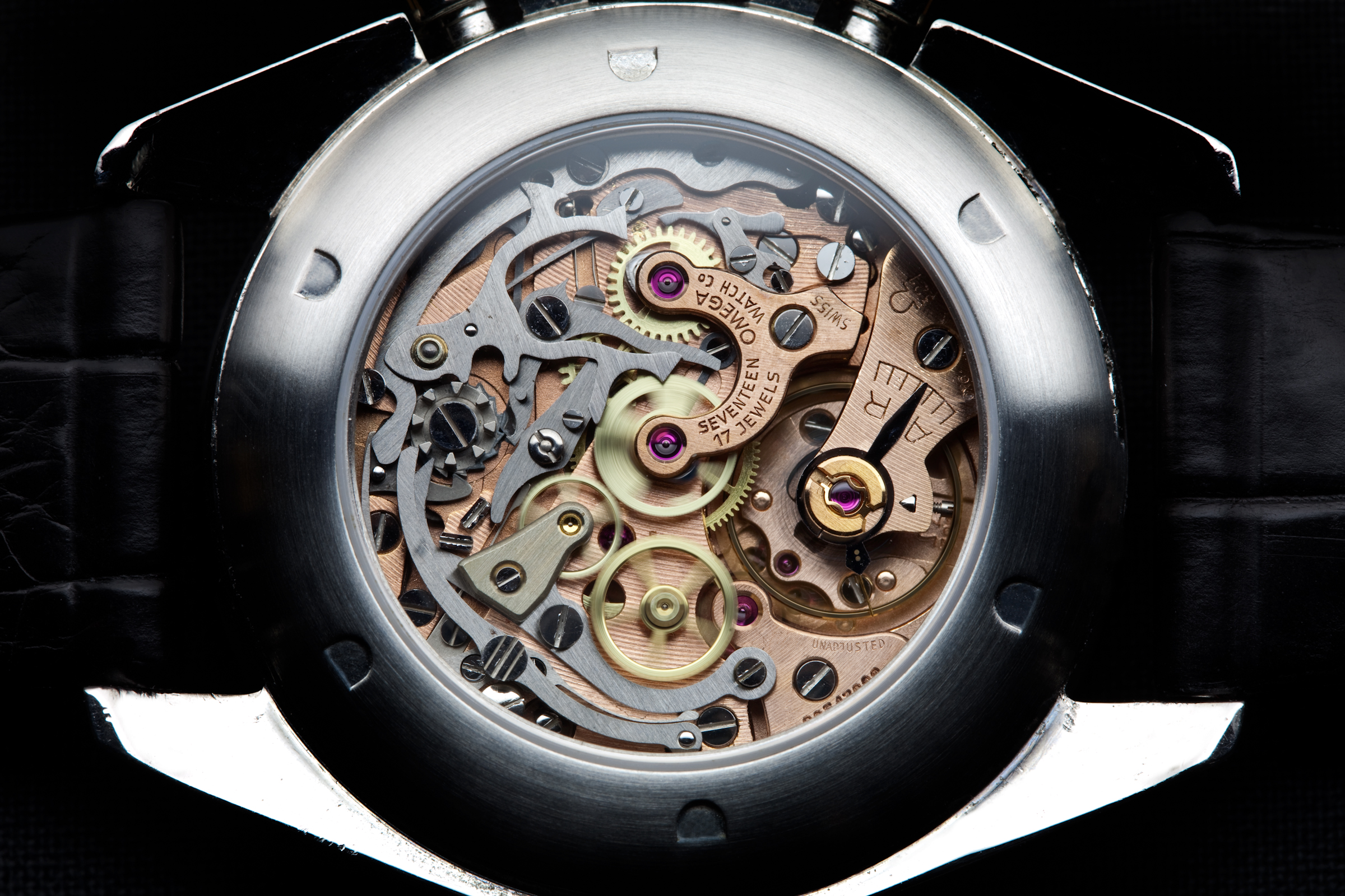 The hand wound Cal. 321 Movement of the Omega Speedmaster ...