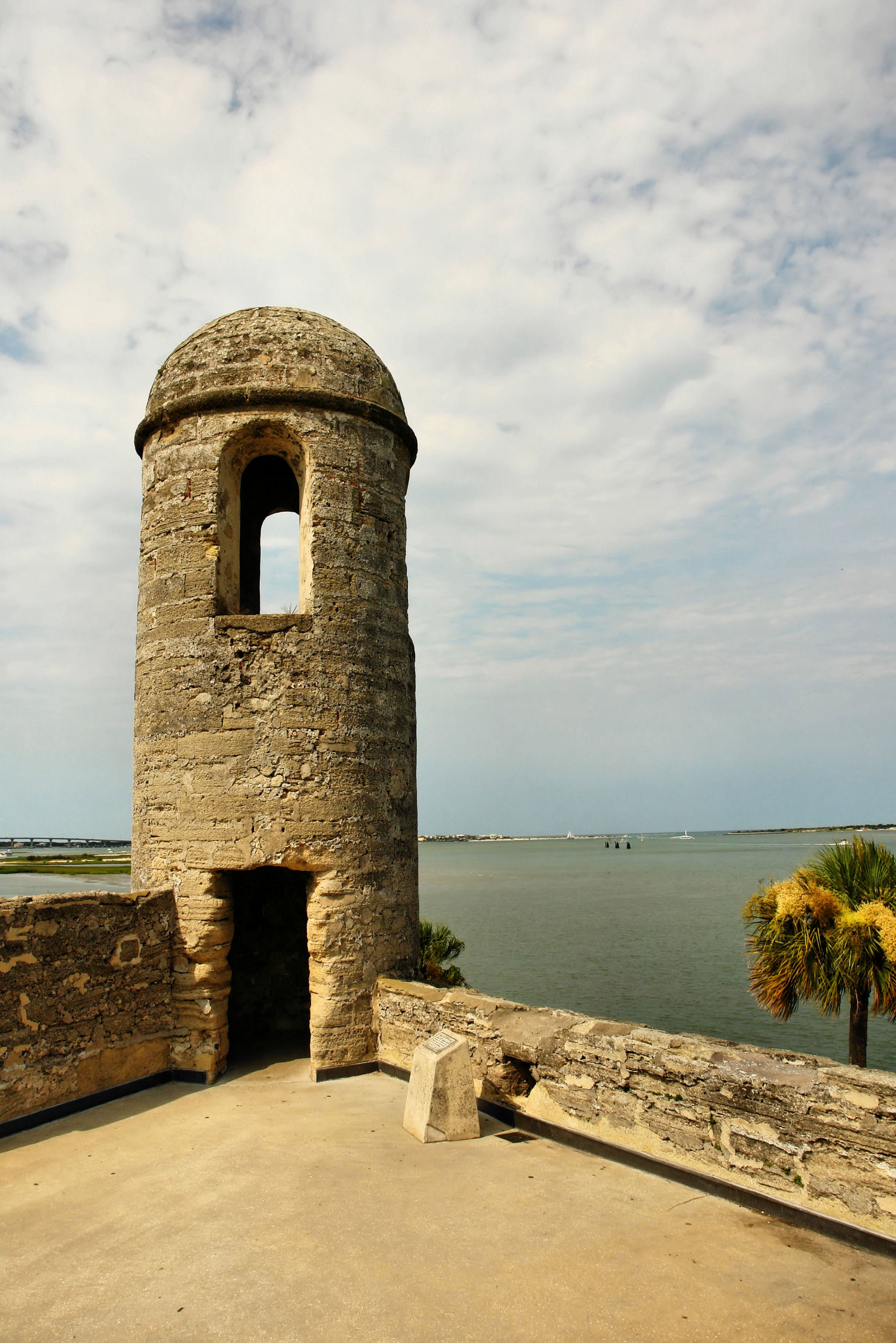 File:Belltower of the Castillo de San Marcos fort - St Augustine