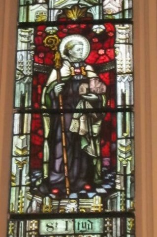 File:St Illtyd in Holy Trinity Church, Abergavenny.jpg