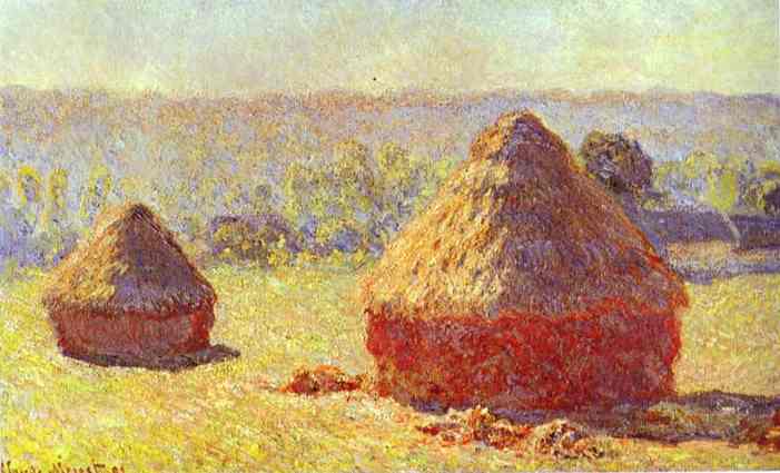 FileClaude Monet Haystack End of the Summer Morning 1891