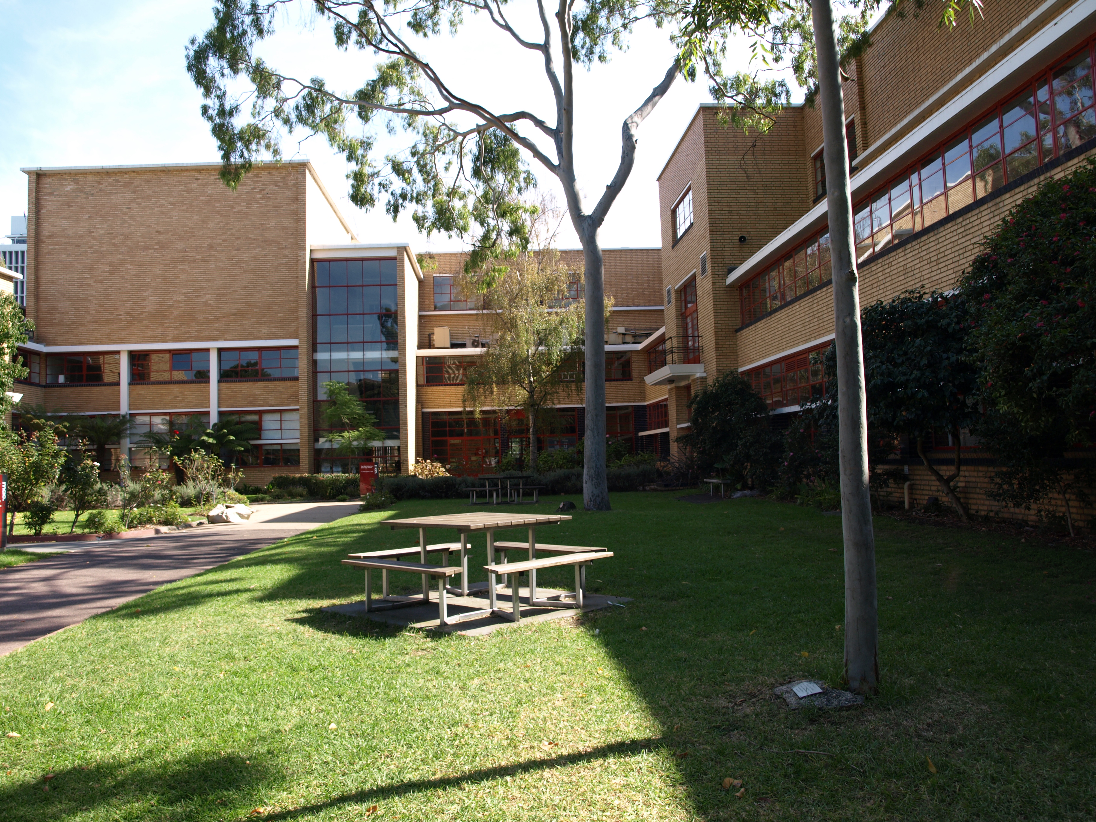 High School Courtyard