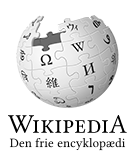 Logo de Wikipédia en danois