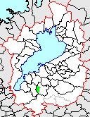 Location of Ishibe in Shiga