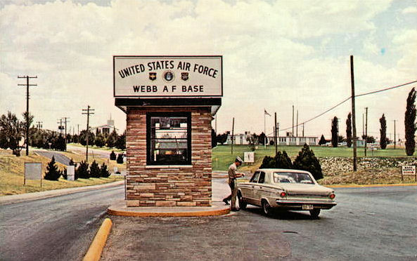 File:Webb AFB Postcard - Main Gate.jpg