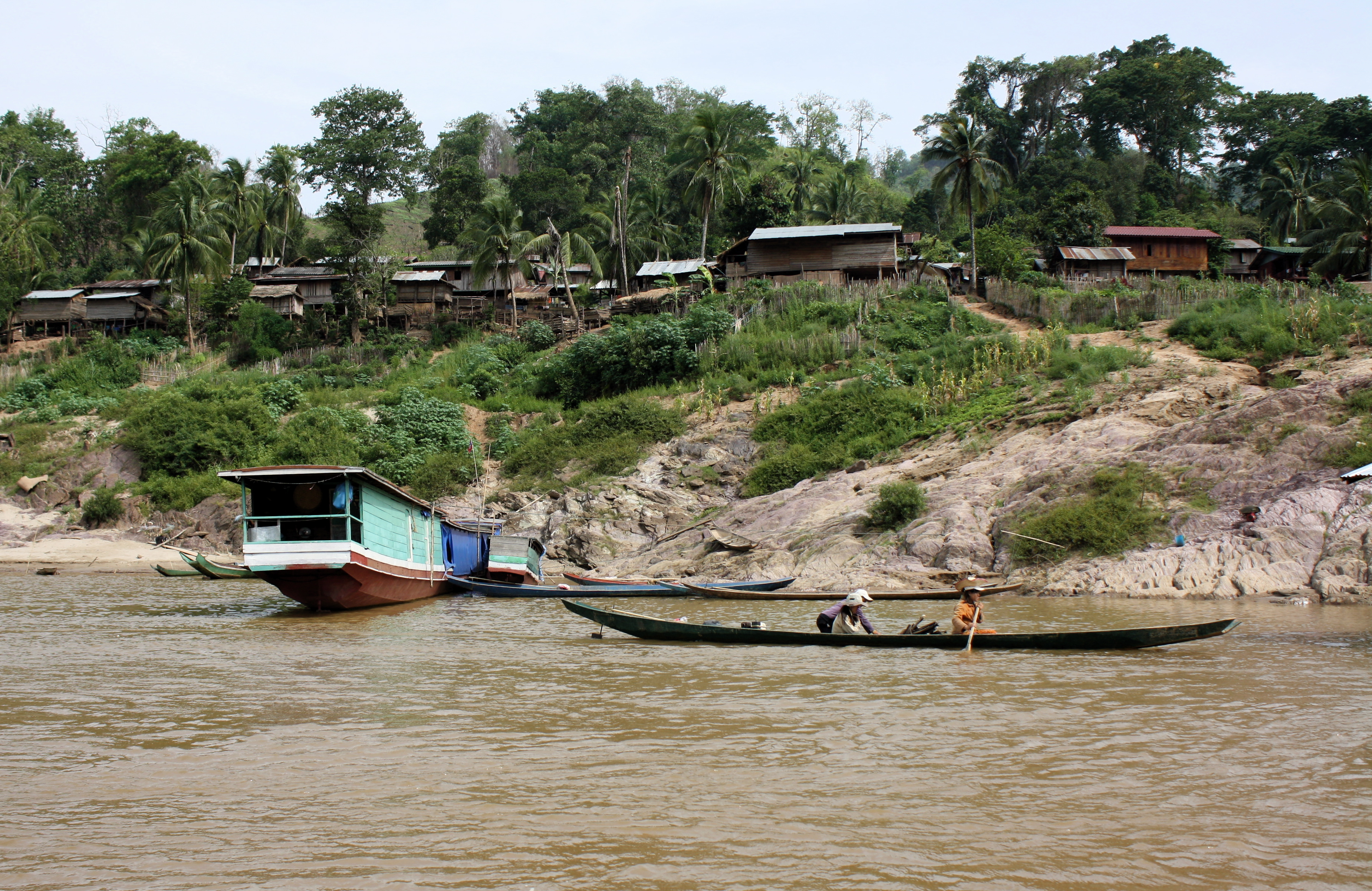 slow boat laos