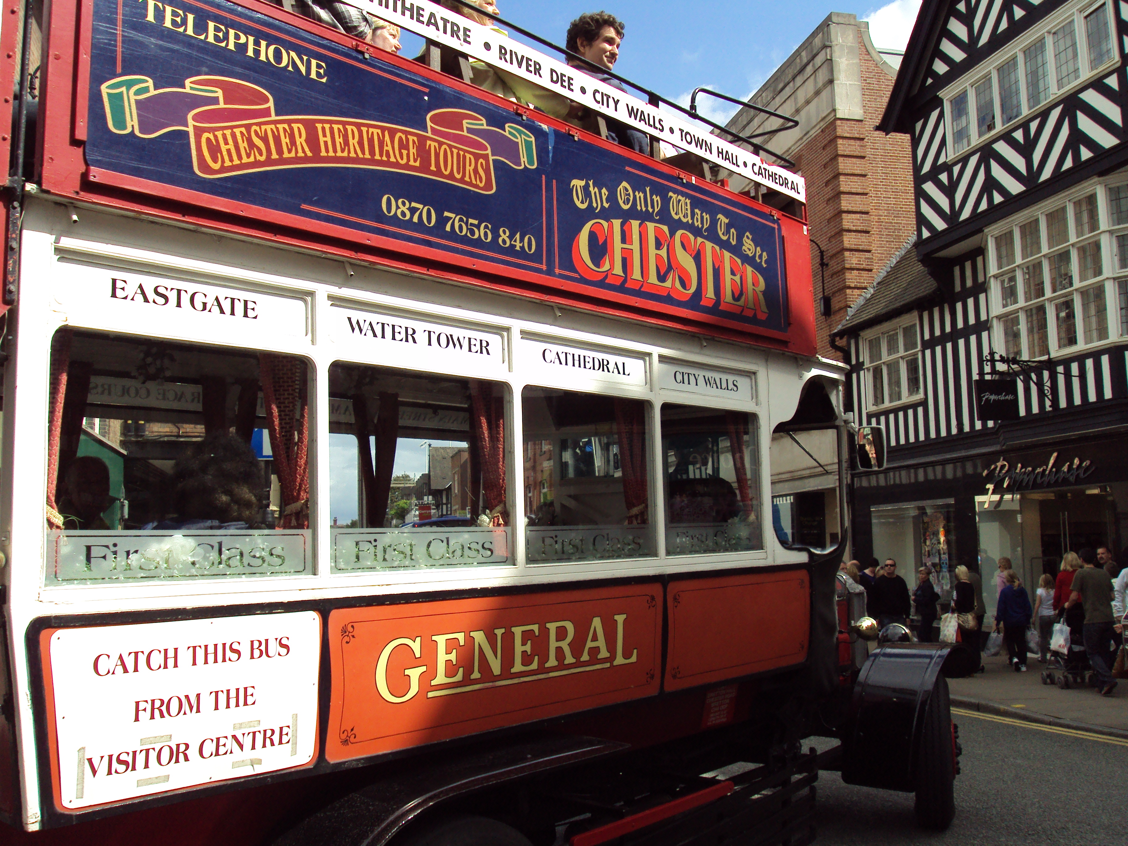 Chester Tour Bus